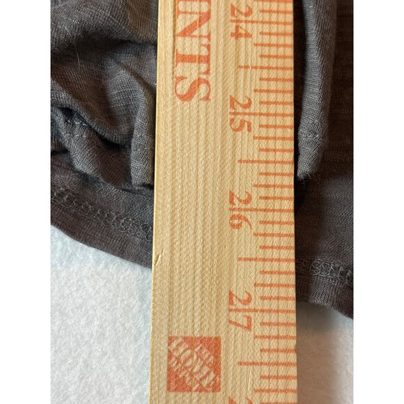 AGB Womens Cardigan Open Front Drape Hem Lightweight XL Gray - Picture 5 of 11